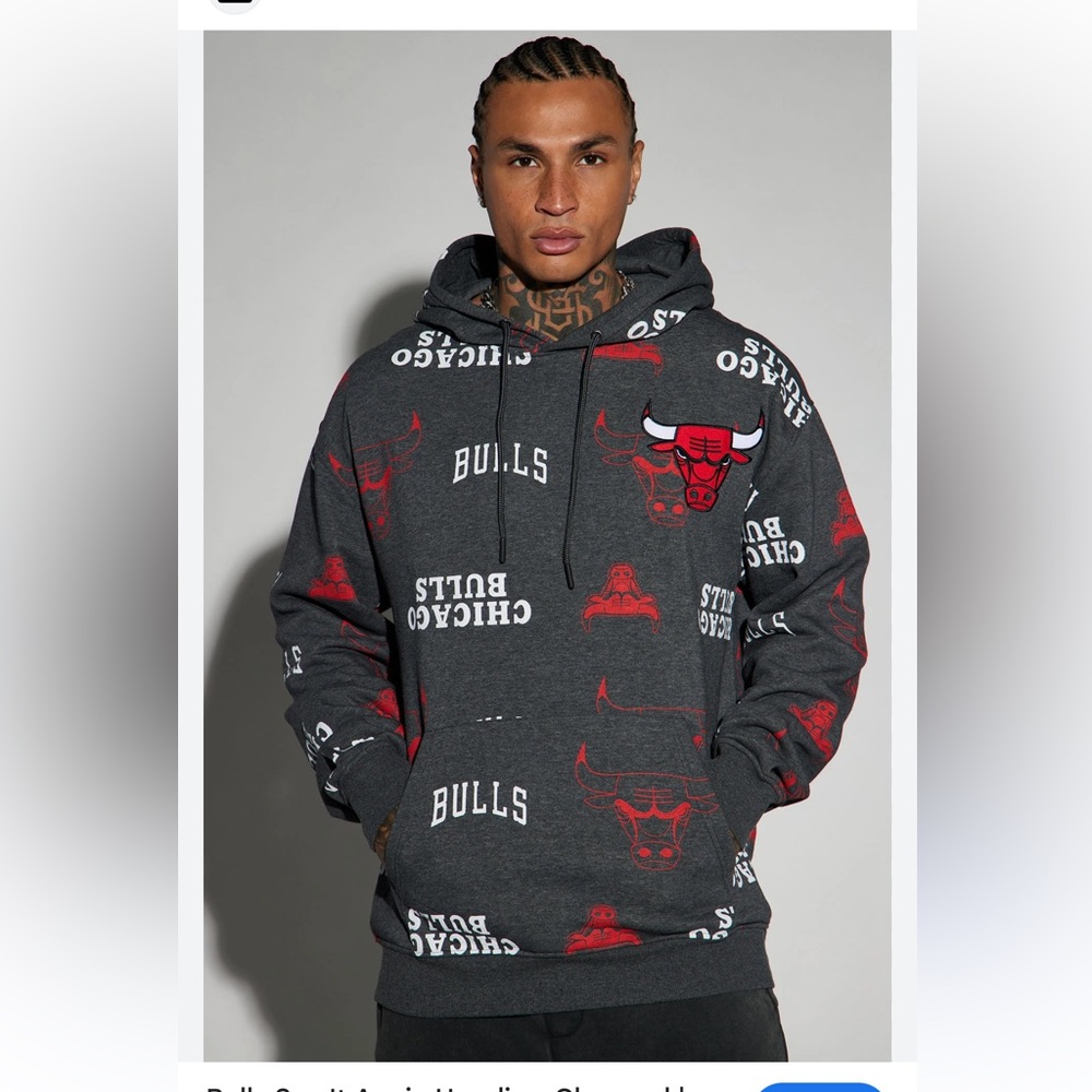 ULTRA GAME CHICAGO BULLS  hoodie
